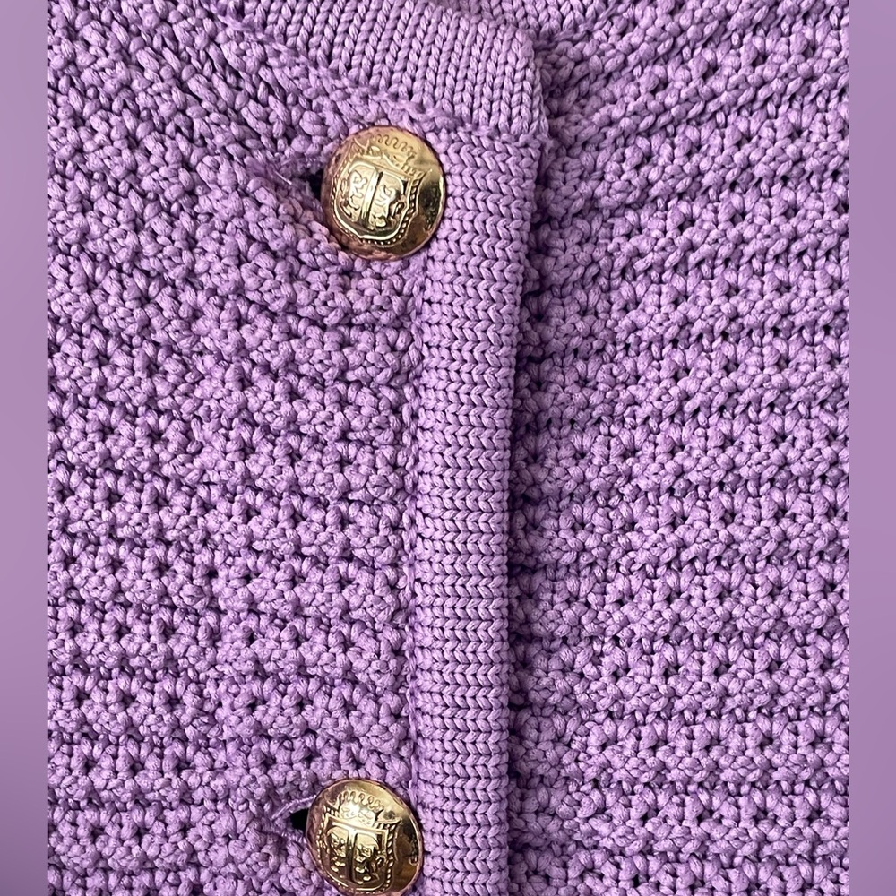 Talbots Texture Knit Button Cardigan Sweater - image 6